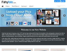 Tablet Screenshot of fahyfoto.com